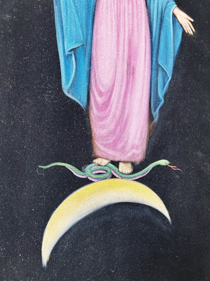 Vintage Velvet Painting