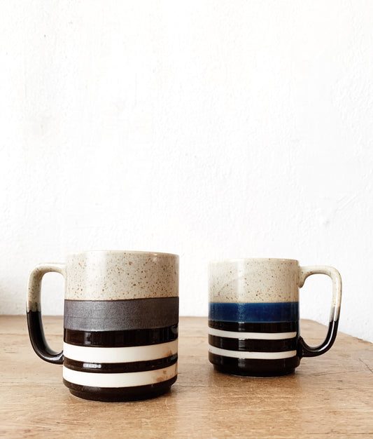 Vintage Japanese Mug Pair