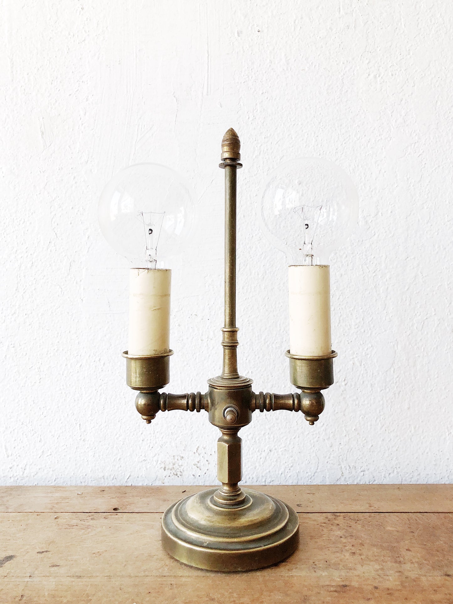 Antique 1920s Banker’s Lamp