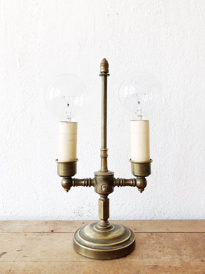 Antique 1920s Banker’s Lamp