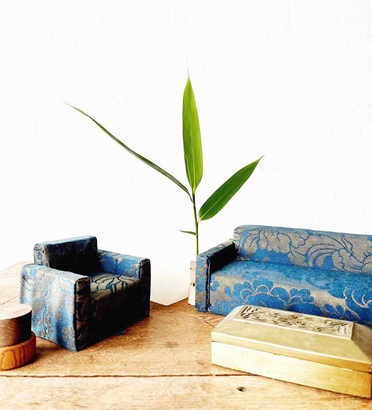 Vintage Handmade Dollhouse Furniture