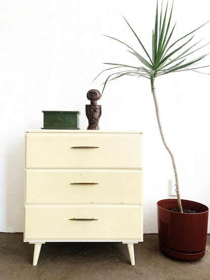 Mid Century Petite Wood Dresser