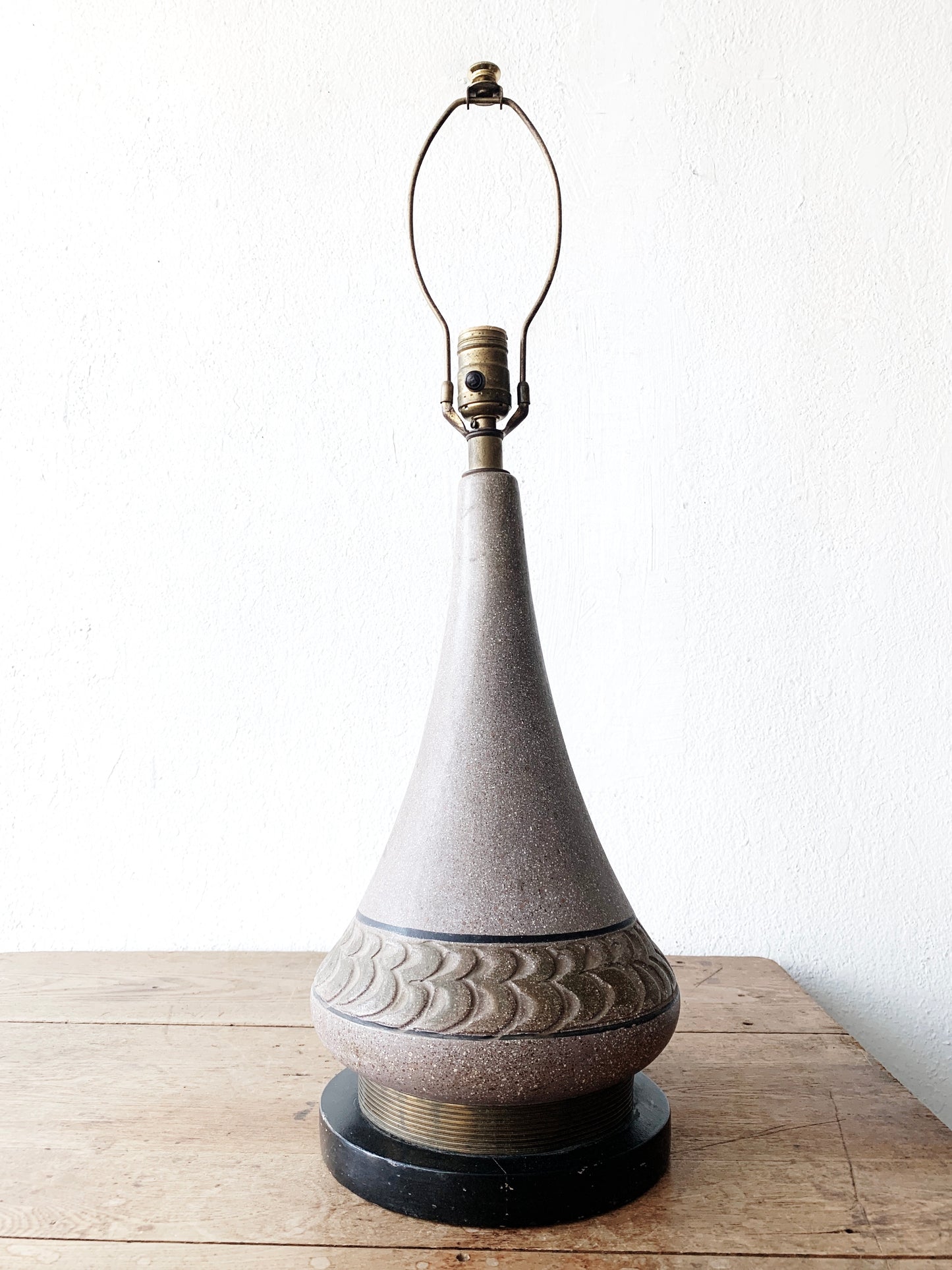 Mid Century Ceramic Lamp