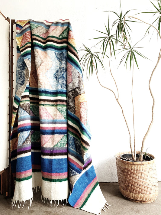 Vintage Wool Rug / Blanket