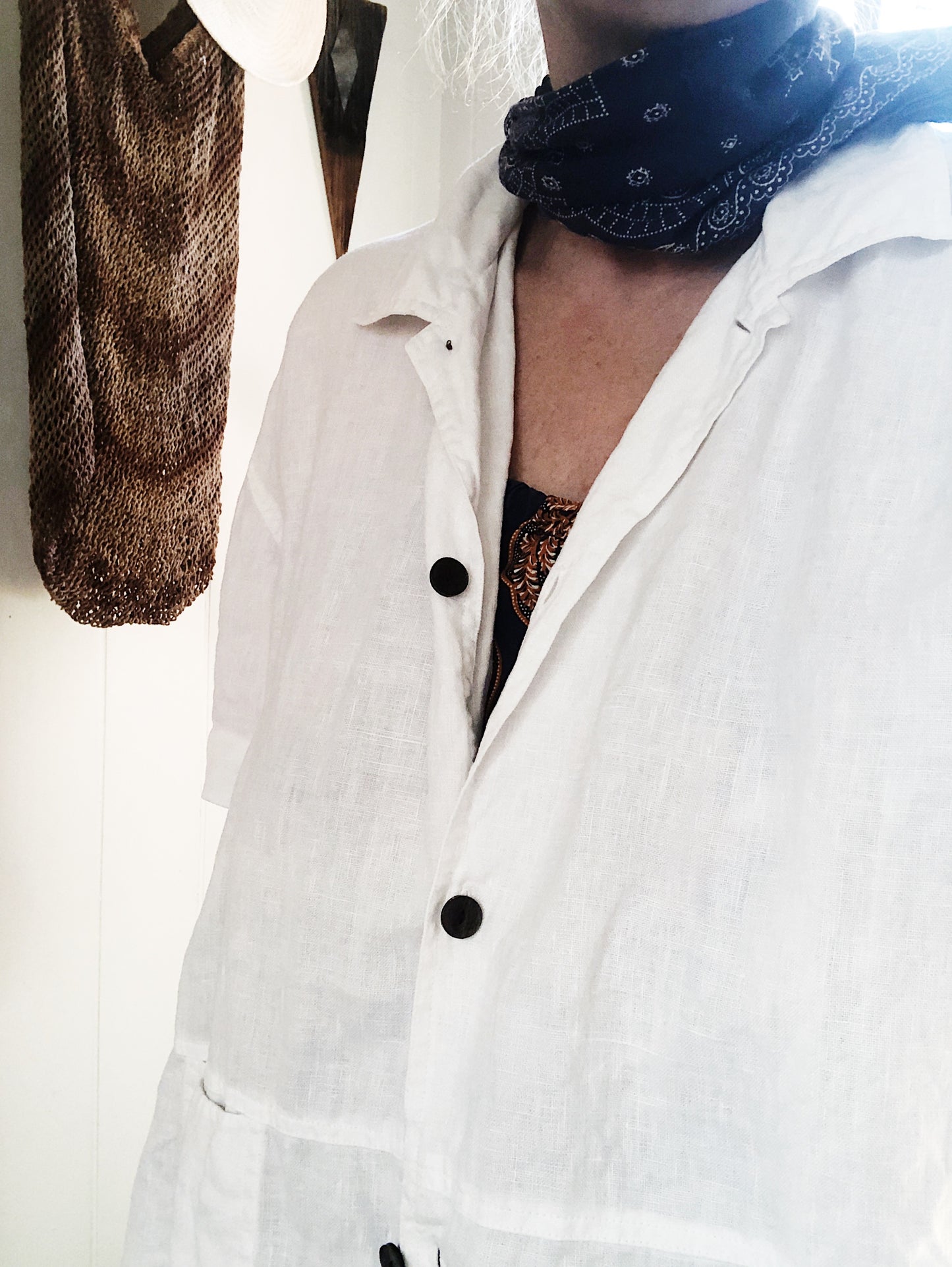 Boxy Linen Button Down