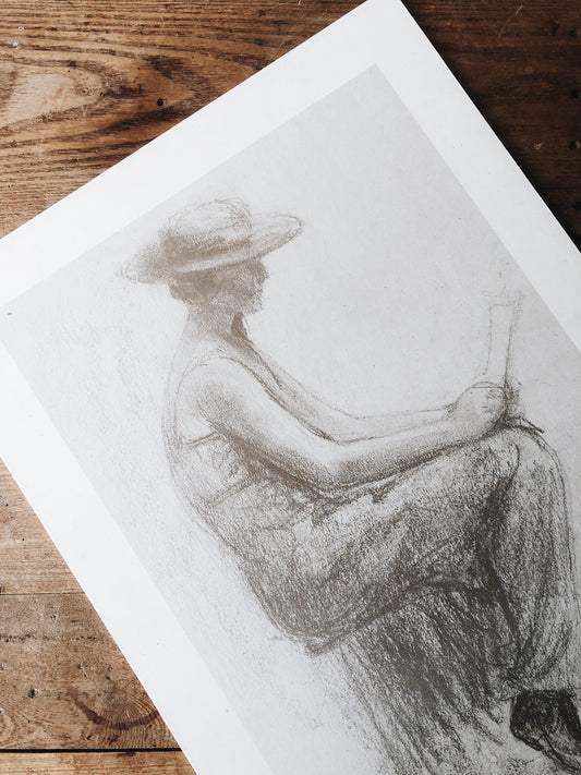 Vintage Oregon Artist Ruth Halvorsen Print