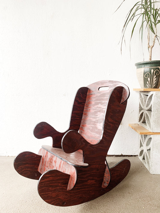Handmade Ply Flat Pack Kids Rocker