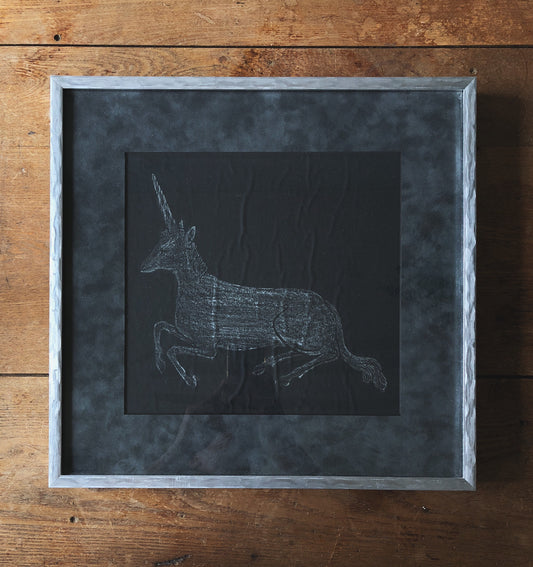 Vintage Hand Drawn Unicorn