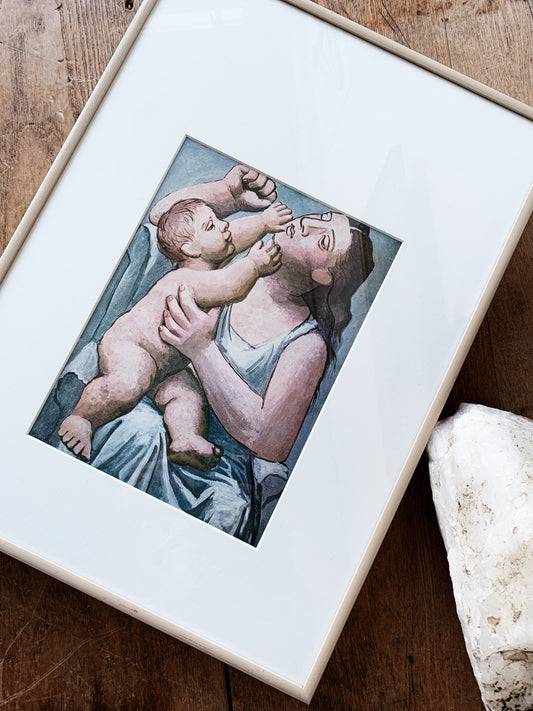 Vintage Framed Picasso Print