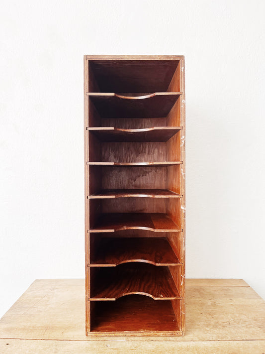 Handmade Flat File Organizer