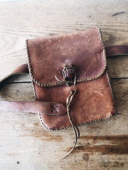 Vintage Leather Hip Pack