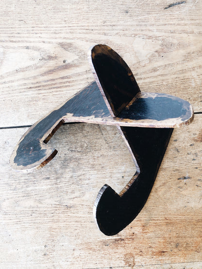 Vintage Folk Art Easel or Bookstand