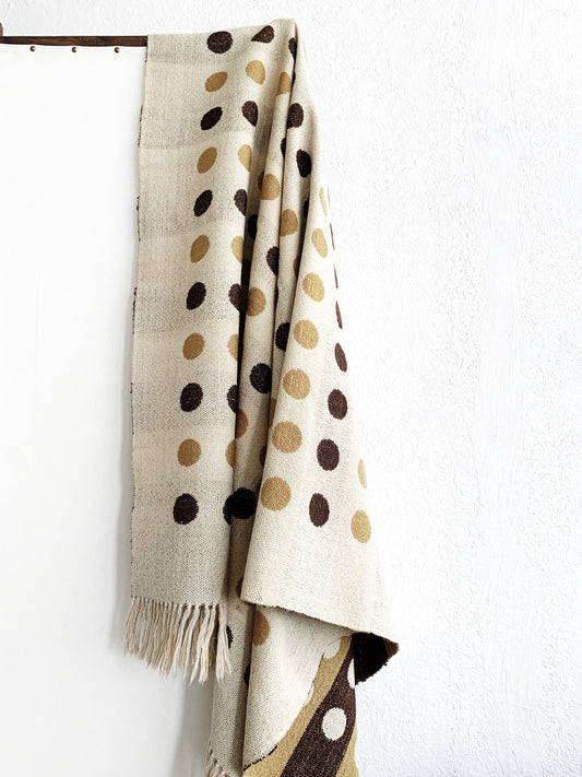 Vintage Wool Blend Blanket