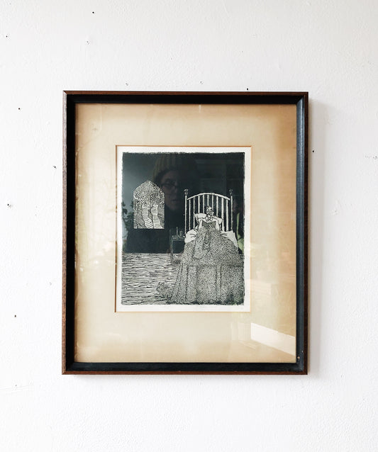 Vintage Proust Etching