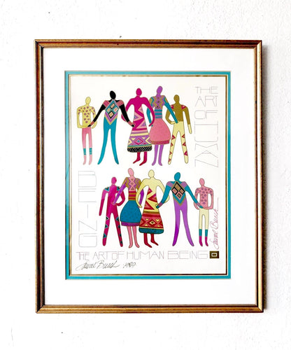 Original Laurel Burch Signed Lithograph