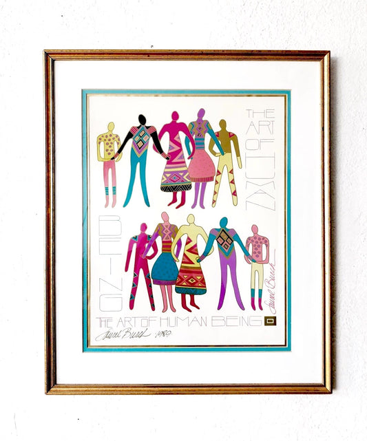 Original Laurel Burch Signed Lithograph