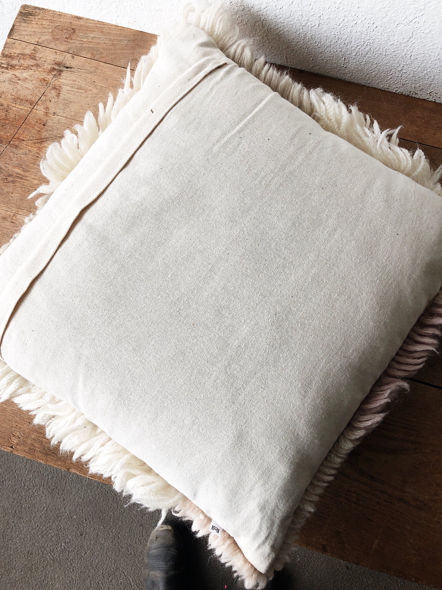 Pastel Wool Sheepskin Pillow