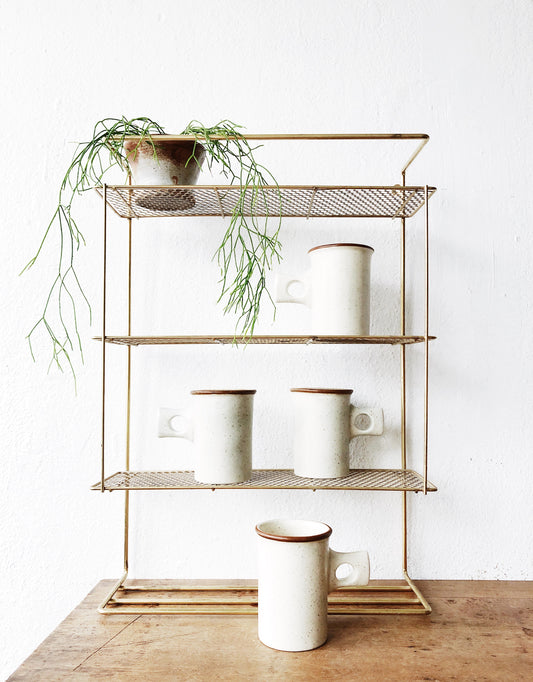 Set of Vintage Fabrik Coffee Mugs