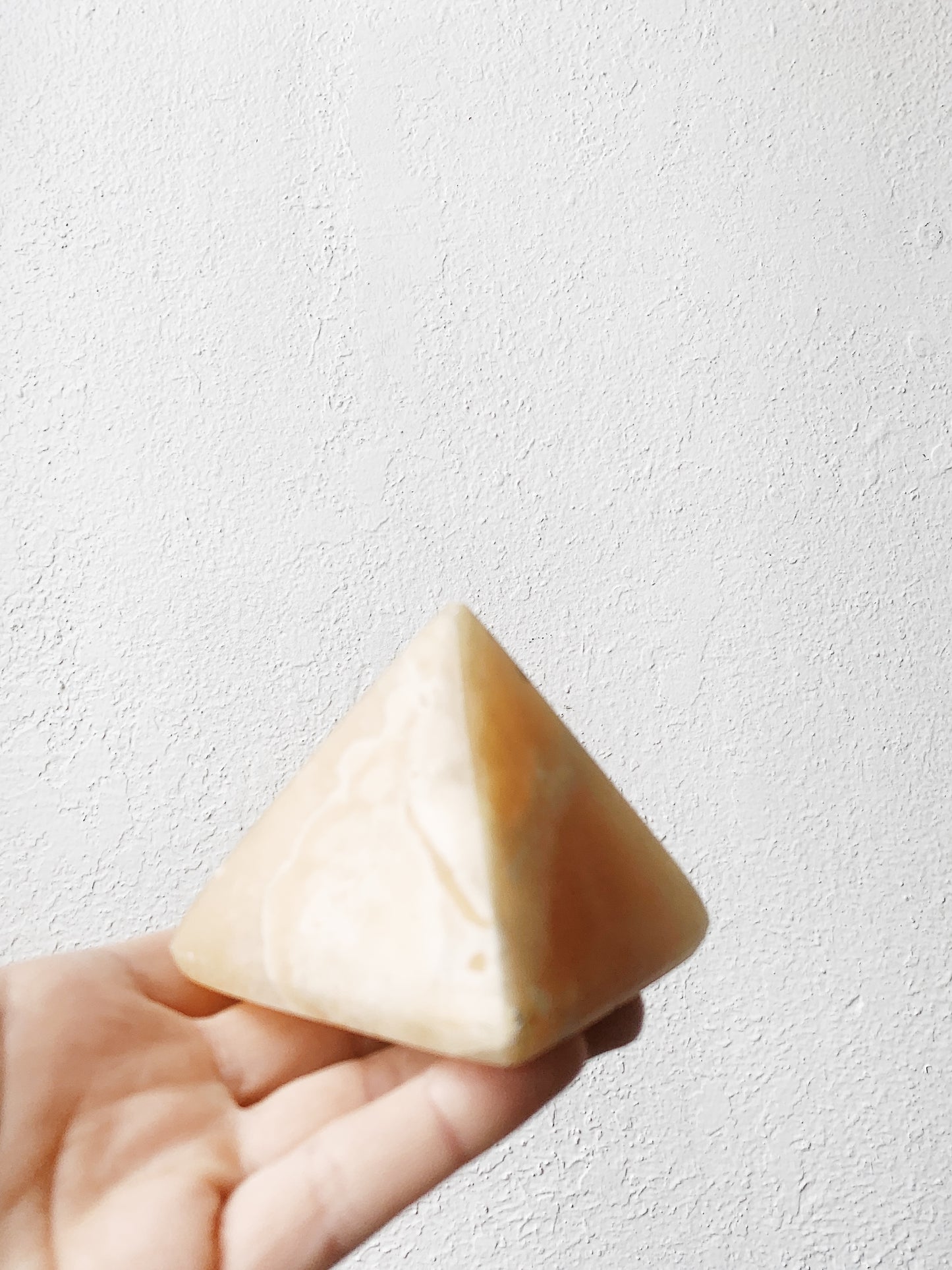 Golden Agate Pyramid