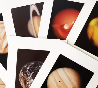 Original Vintage Planetary Film Photograph