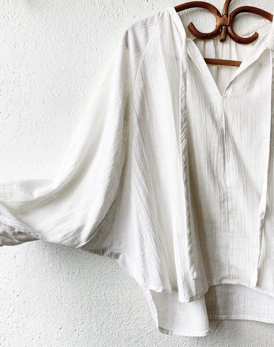 Vintage Handmade Cotton Blouse