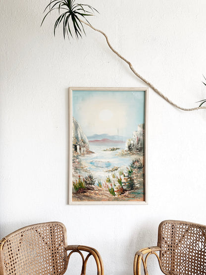 Large Vintage Original Painting
