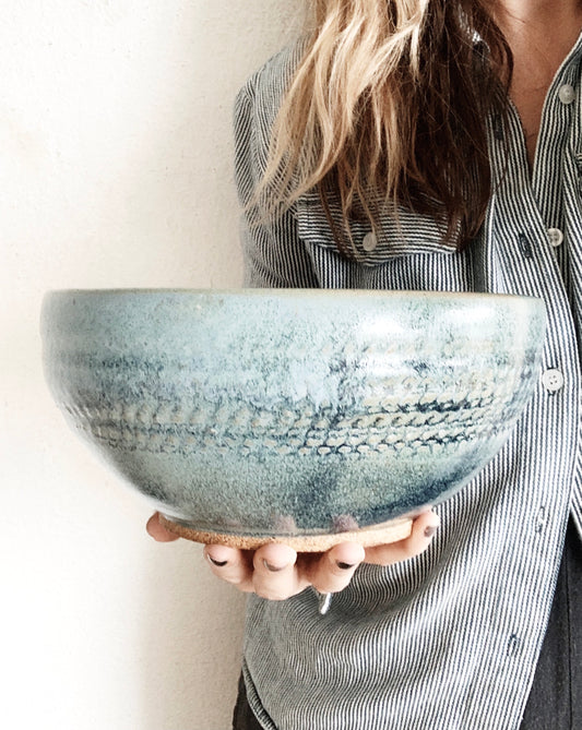 Vintage Handmade Pottery Bowl