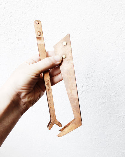 Brutalist Style Copper Servers