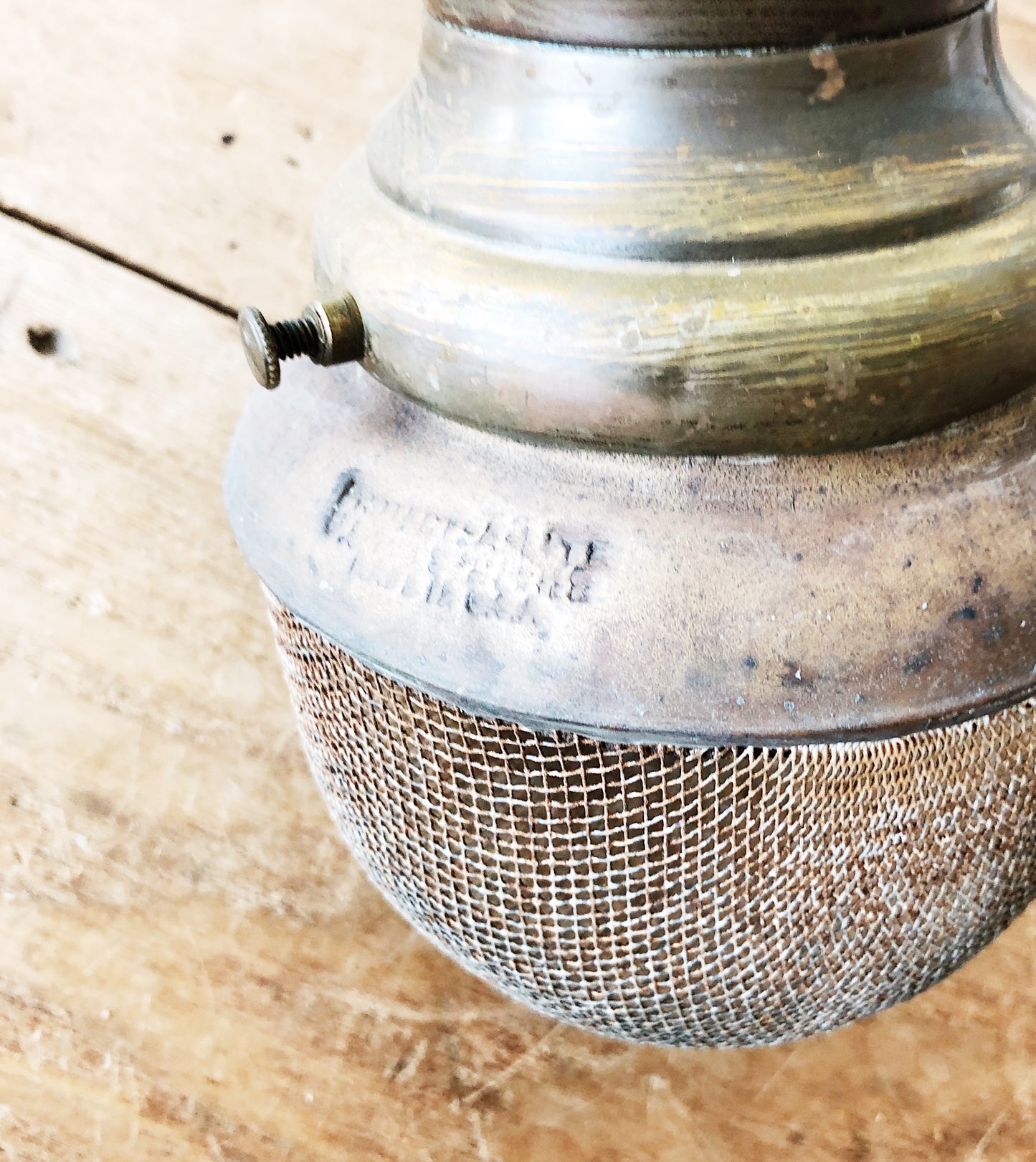 Antique Brass Pendant Lamp