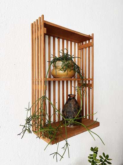 Vintage Slatted Shelf