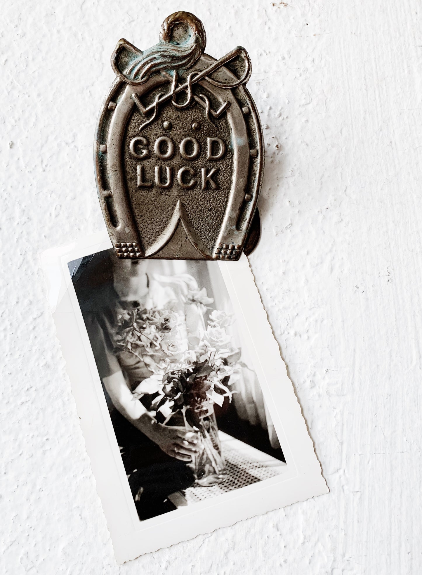 Vintage Good Luck Hanging Clip