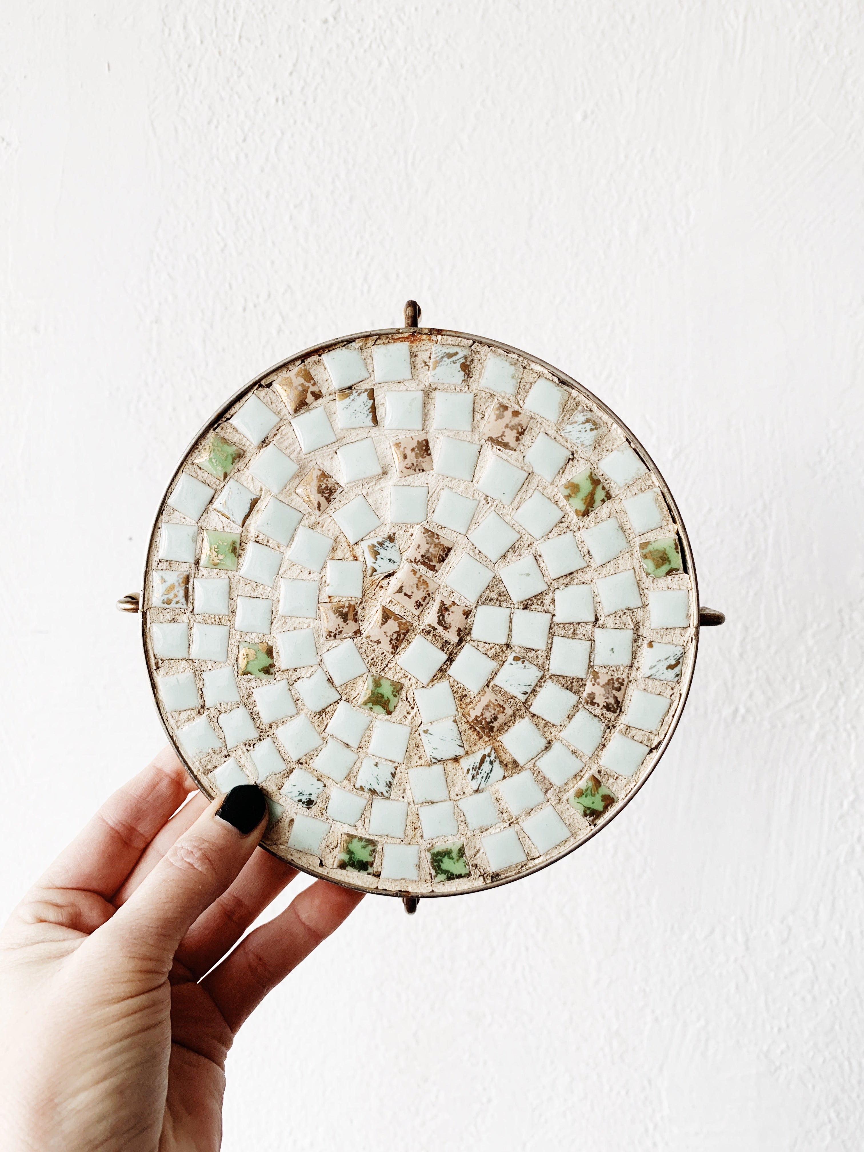 Vintage Mosaic Tile Trivet - Thumbnail 2