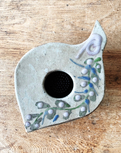 Handmade Ceramic Ikebana Style Floral Frog