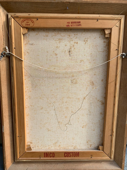 Vintage Framed Modigliani Canvas Print