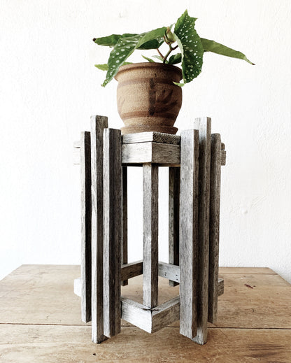 Vintage Wood Plant Stand