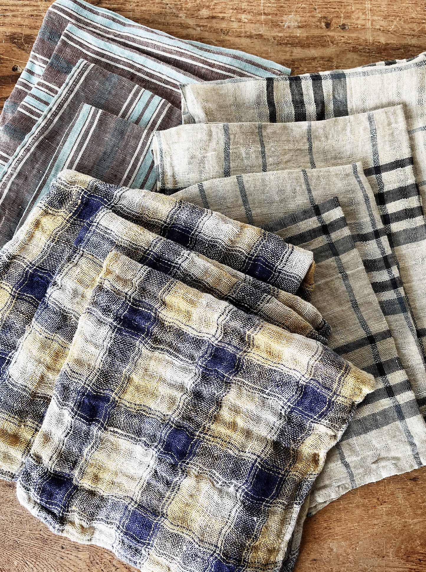 Japanese Lino Y Lina Linen Napkins