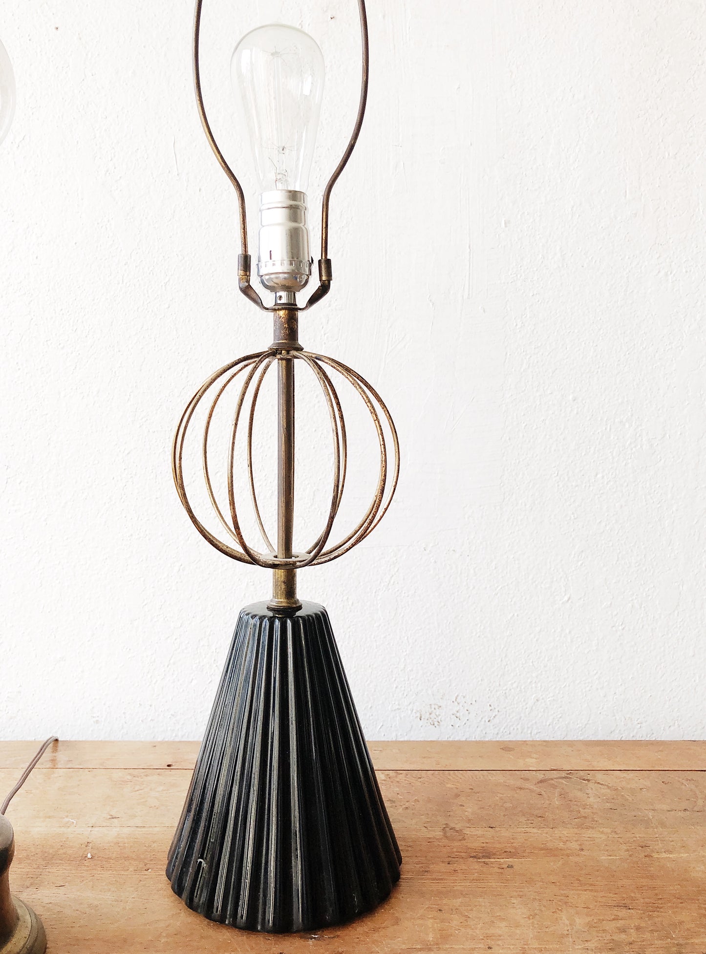 Vintage Mid Century Atomic Lamp