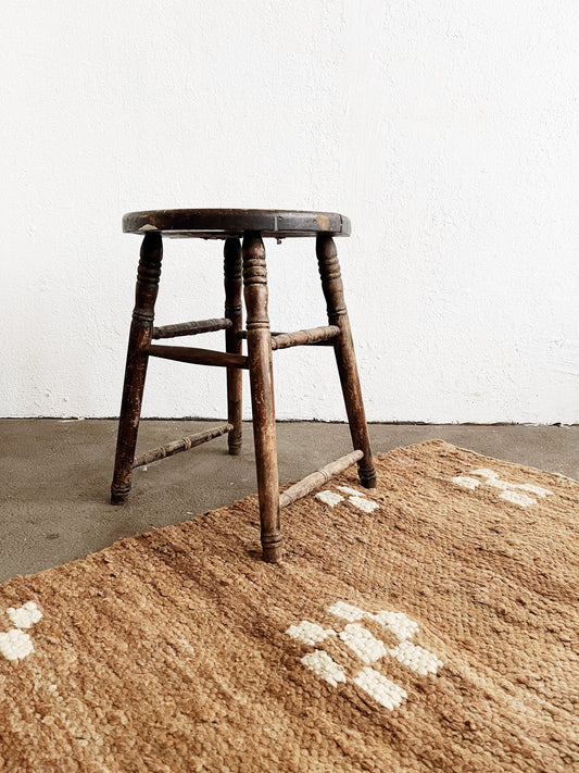 Vintage Alpaca Wool Rug