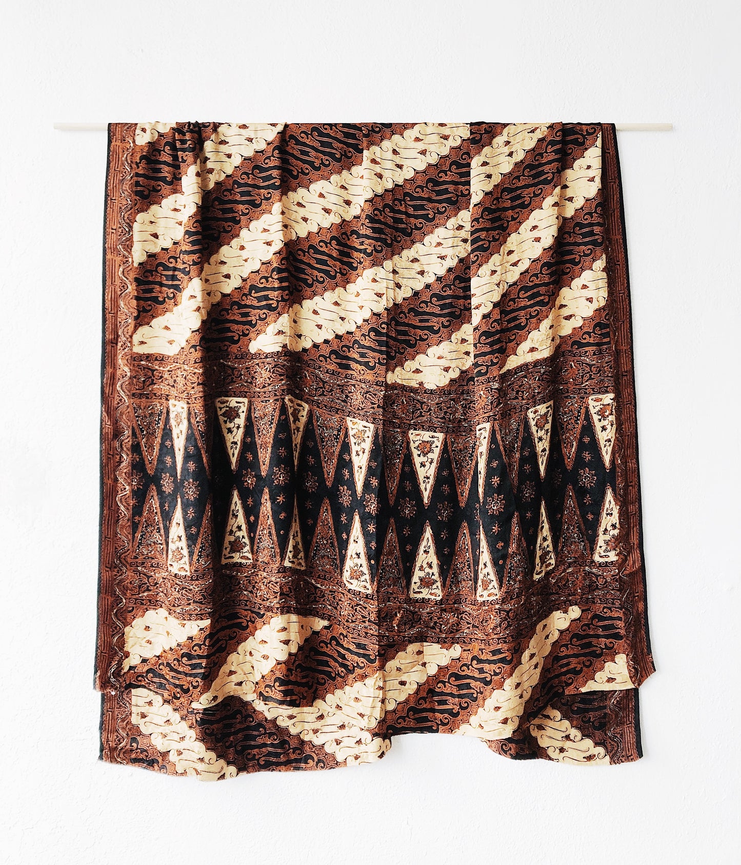 Gorgeous Oversized Silk Textile