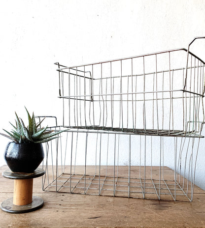 Vintage Wire Basket