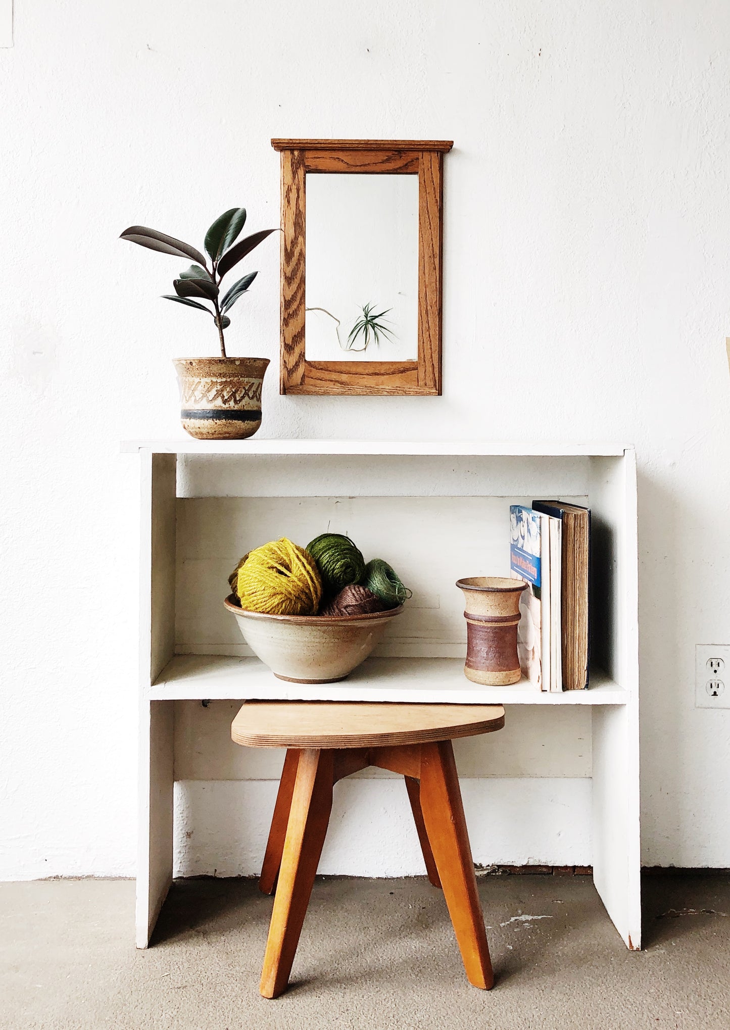Vintage Handmade Shelf