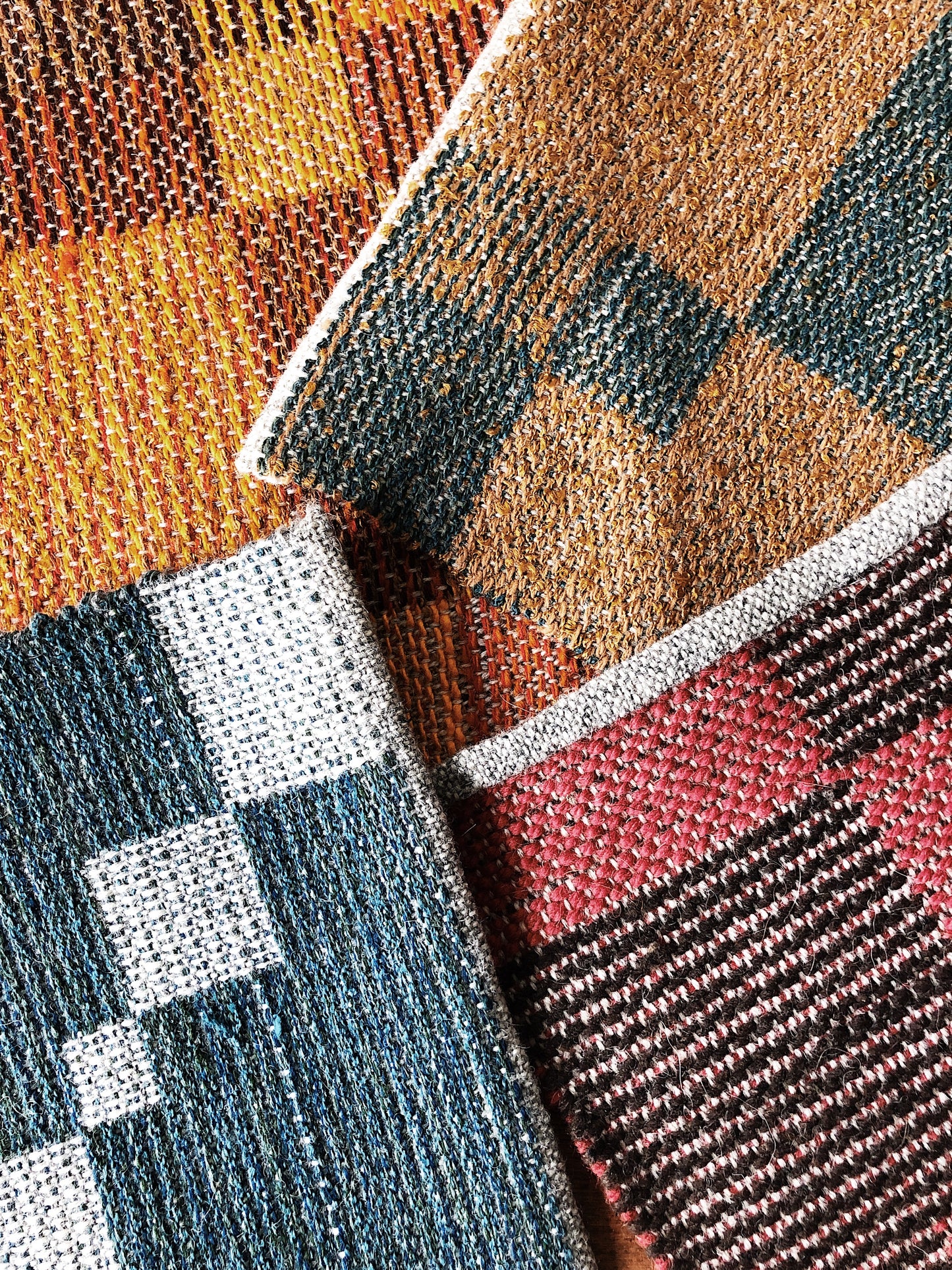 Handmade Wool Mat Set