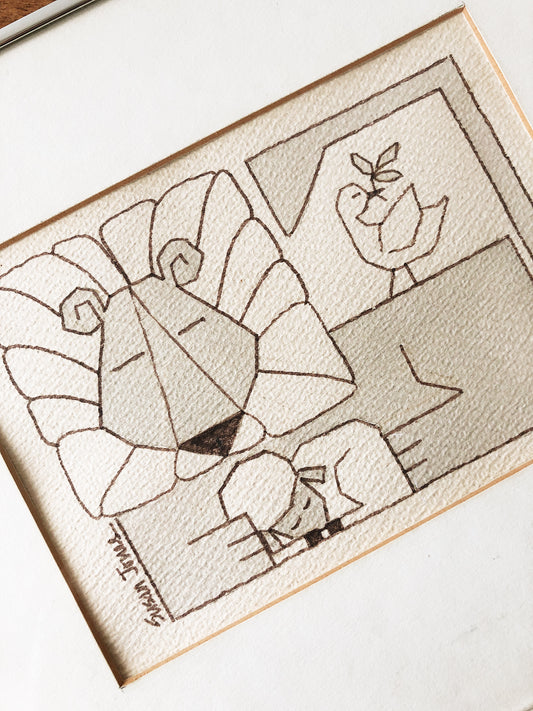 Original Susan Jones Mixed Media