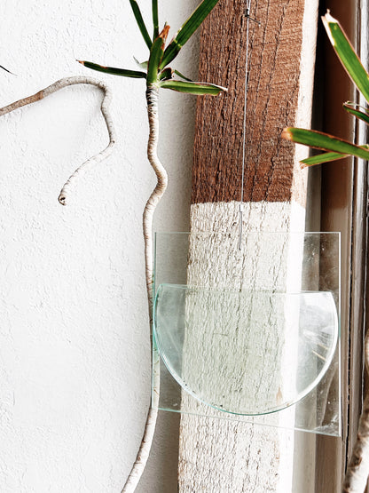 Fused Plate Glass Vase