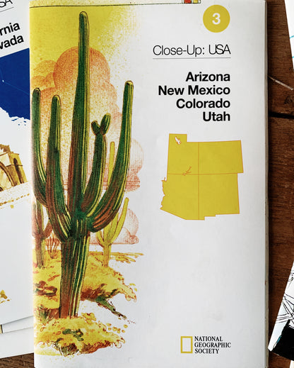 National Geographic Boxed Regional Maps