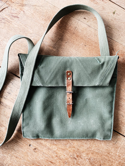 Vintage Canvas Military Bag