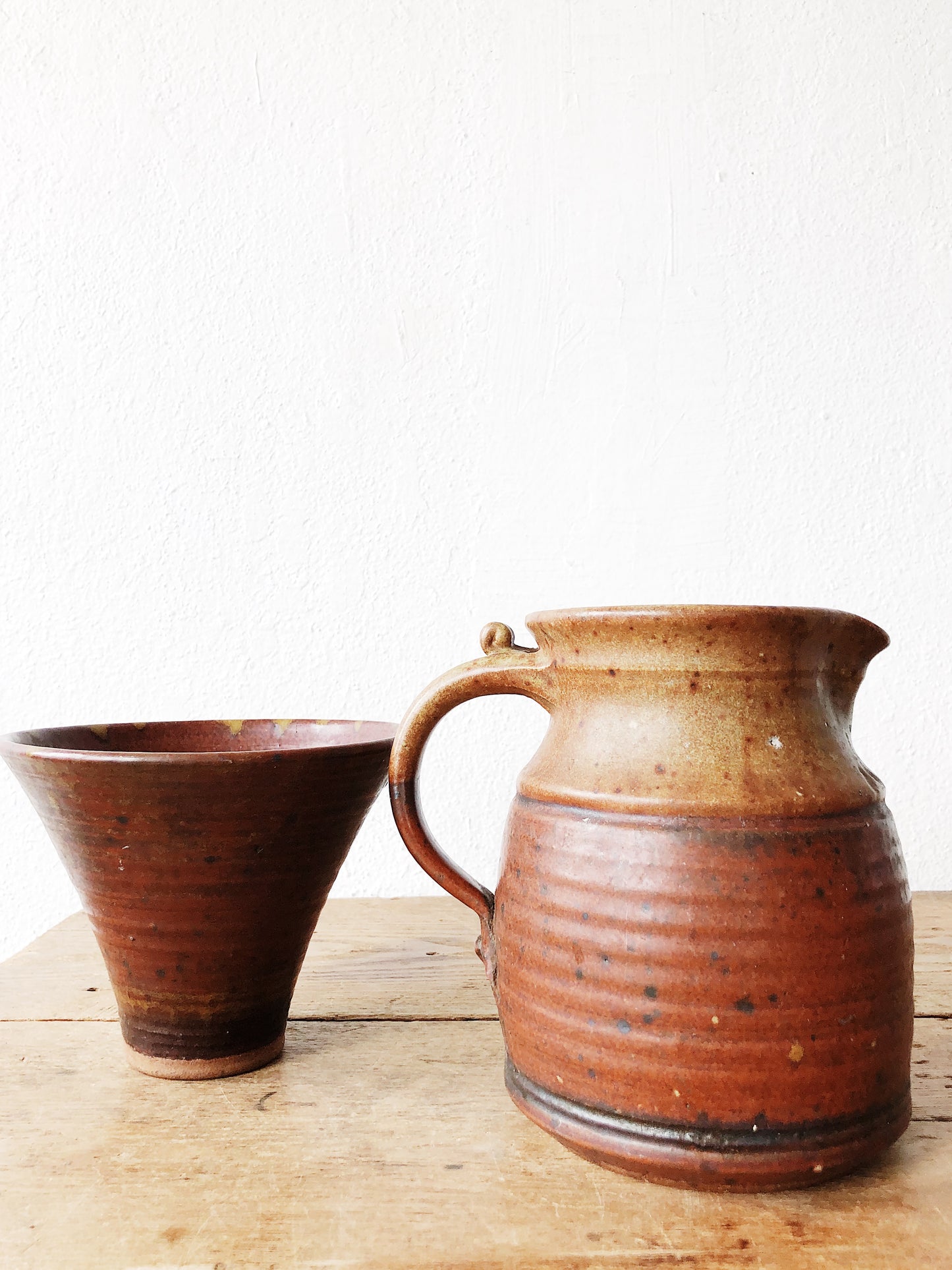 Handmade Vintage Pour Over Pitcher