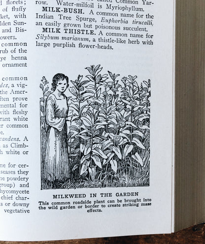 Vintage 1930s Leatherbound Gardening Encyclopedia