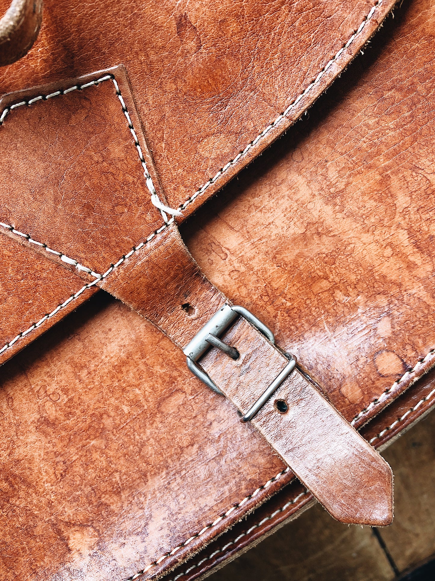 Vintage Leather Shoulder Bag