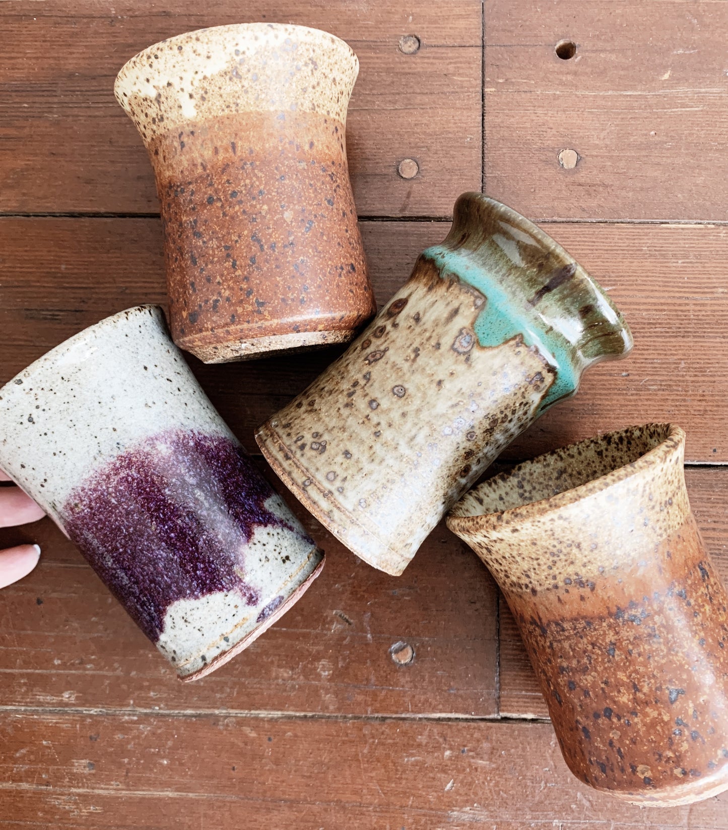 Handmade Stoneware Tumblers